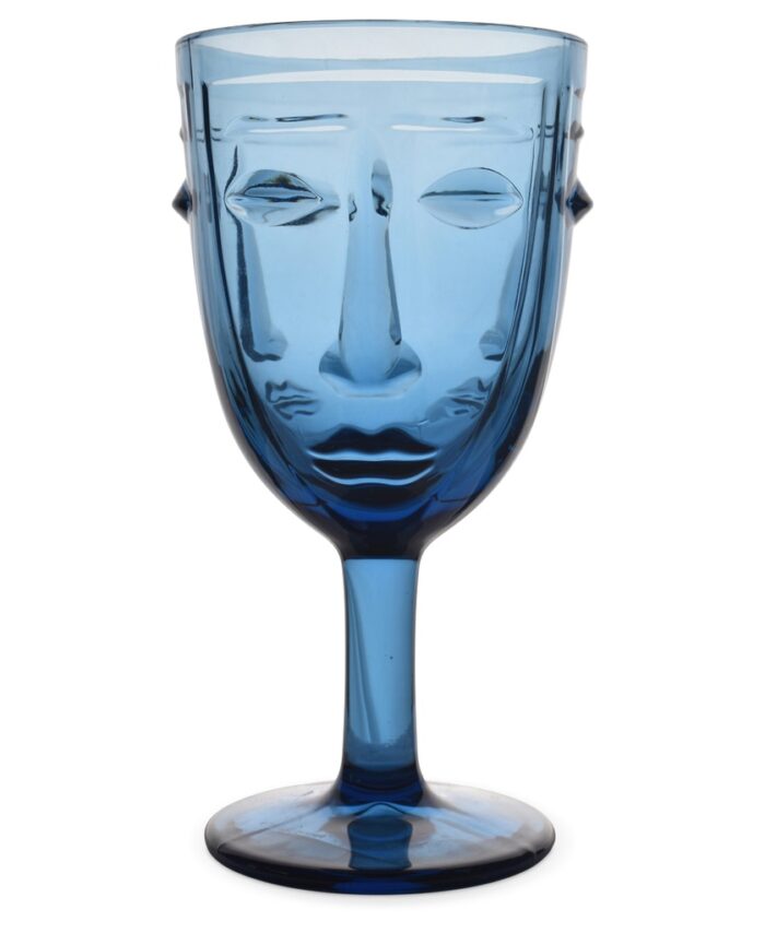 Verre-à-pied-visage-bleu-ma-collection-signature-art-de-la-table